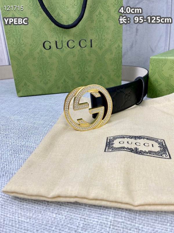 Gucci belt 40mmX95-125cm 8L (759)