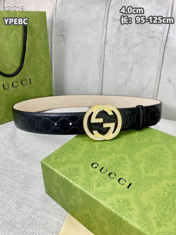 Gucci belt 40mmX95-125cm 8L (761)