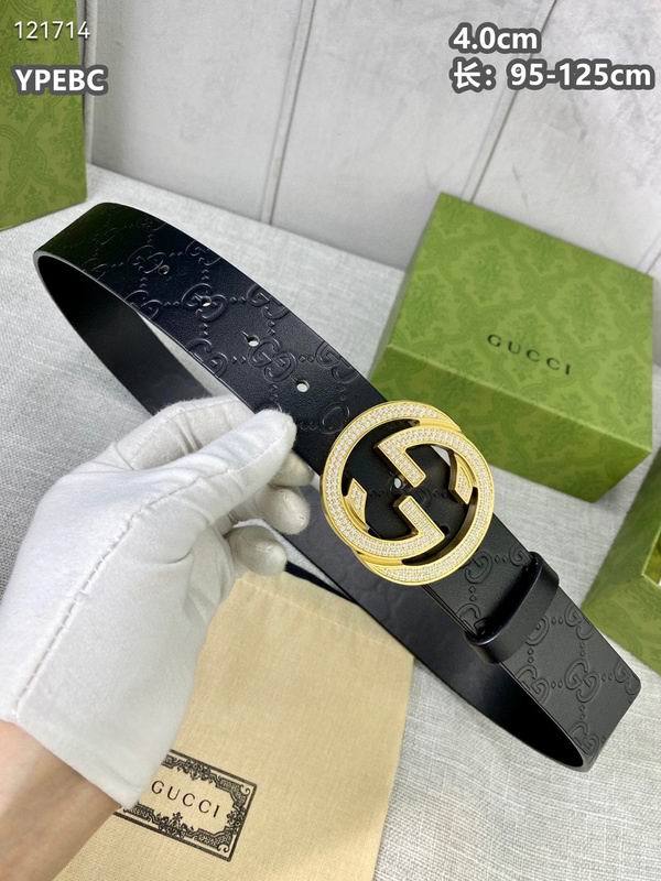 Gucci belt 40mmX95-125cm 8L (765)
