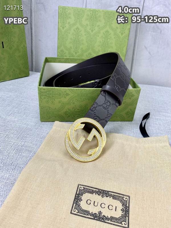 Gucci belt 40mmX95-125cm 8L (778)