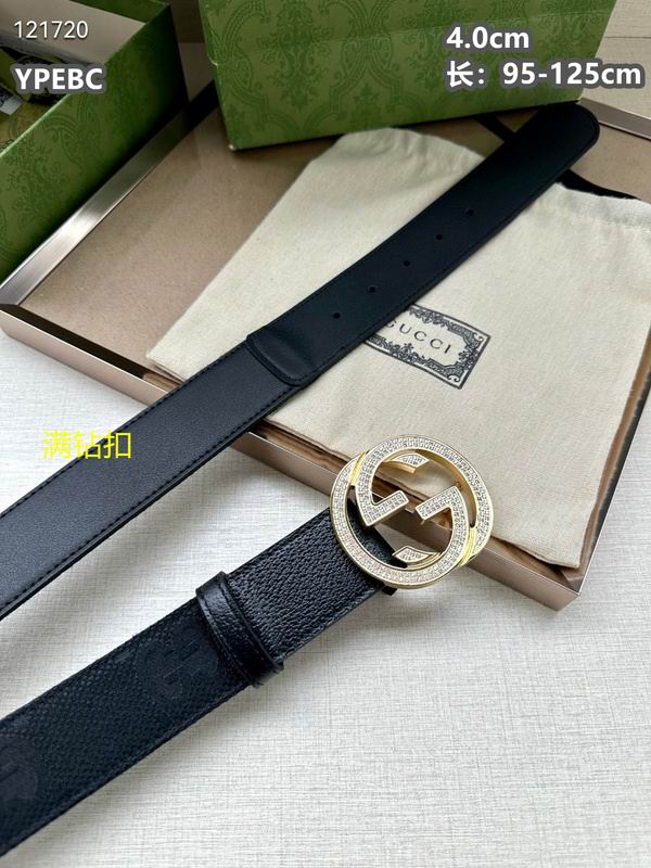 Gucci belt 40mmX95-125cm 8L (780)