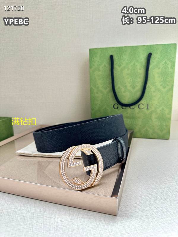 Gucci belt 40mmX95-125cm 8L (782)