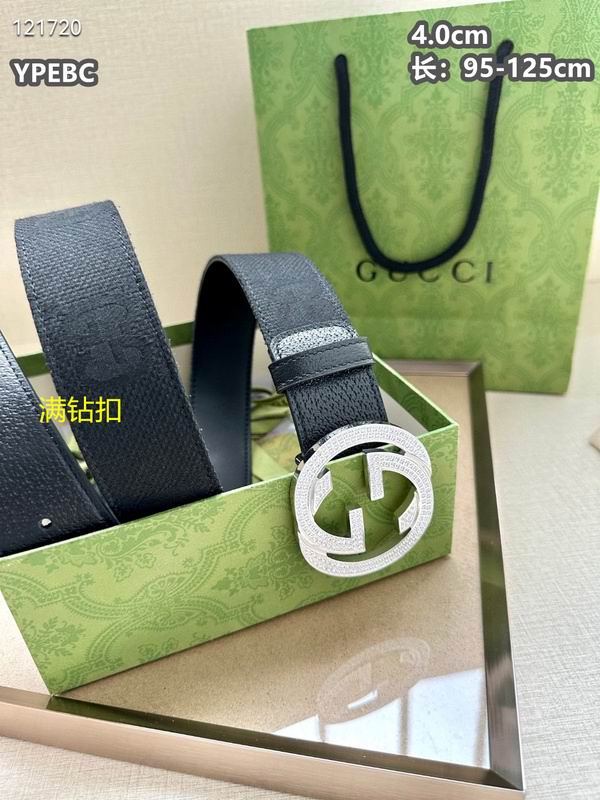 Gucci belt 40mmX95-125cm 8L (784)