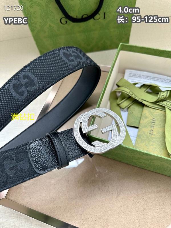 Gucci belt 40mmX95-125cm 8L (785)