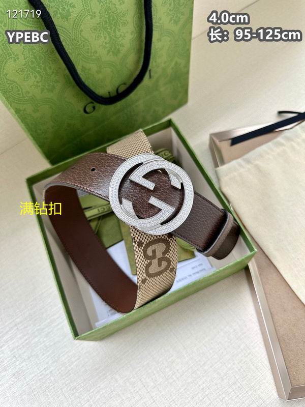 Gucci belt 40mmX95-125cm 8L (787)