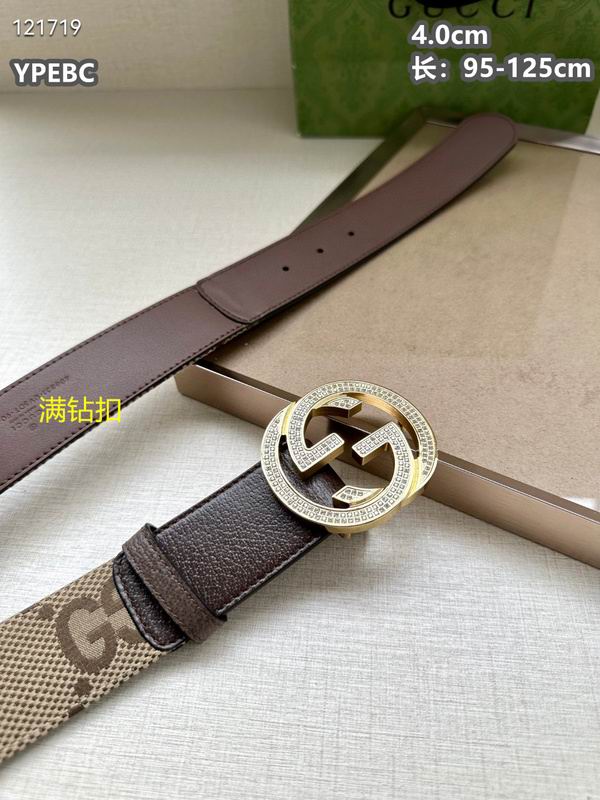 Gucci belt 40mmX95-125cm 8L (790)