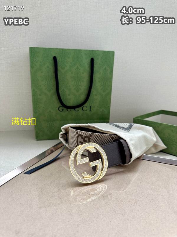 Gucci belt 40mmX95-125cm 8L (791)