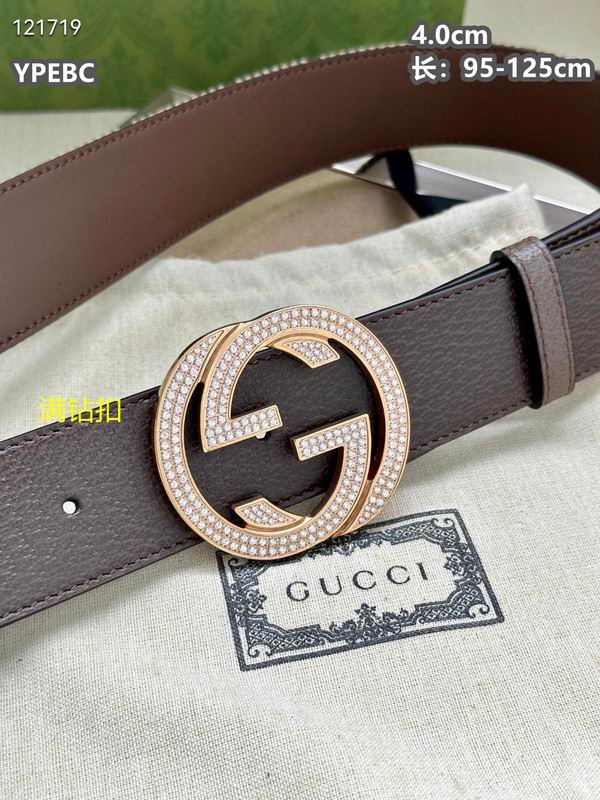 Gucci belt 40mmX95-125cm 8L (793)