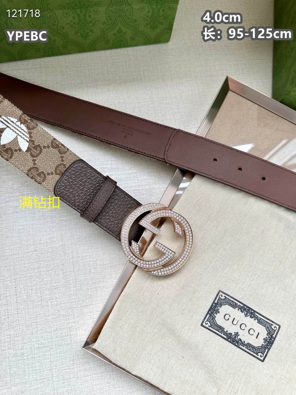 Gucci belt 40mmX95-125cm 8L (797)