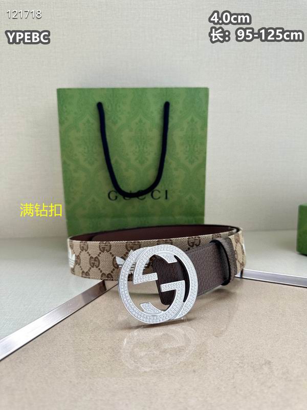 Gucci belt 40mmX95-125cm 8L (801)