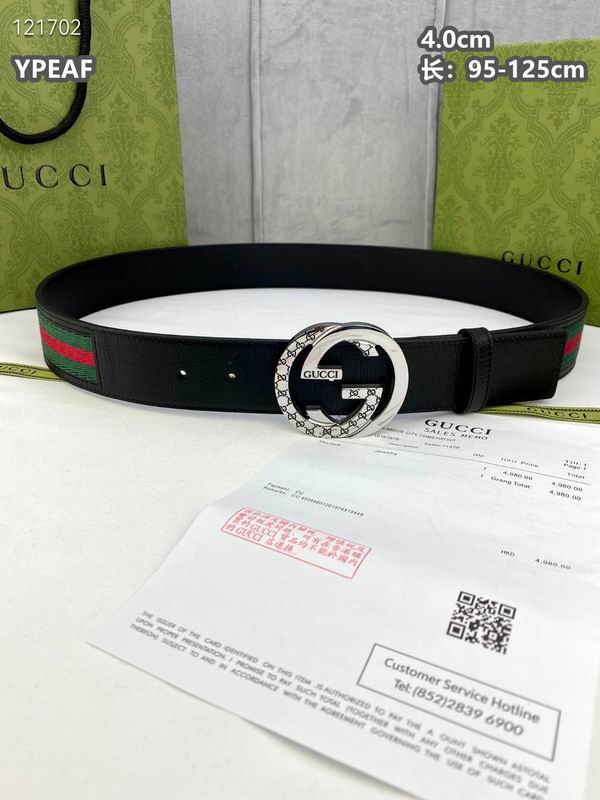 Gucci belt 40mmX95-125cm 8L (822)