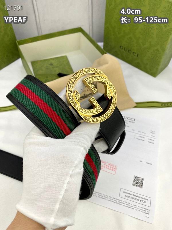 Gucci belt 40mmX95-125cm 8L (828)
