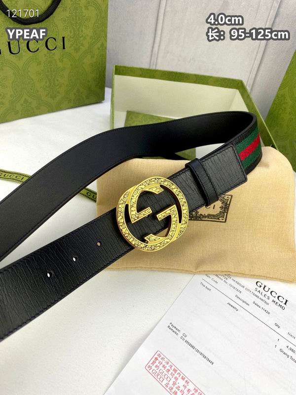 Gucci belt 40mmX95-125cm 8L (829)