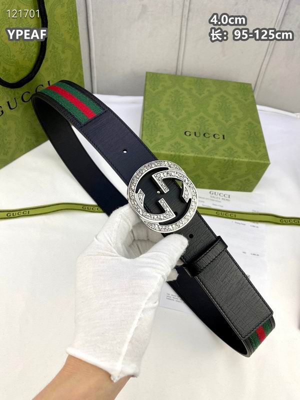 Gucci belt 40mmX95-125cm 8L (833)