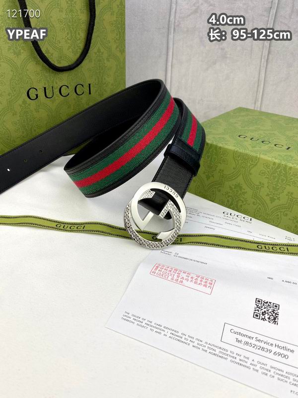 Gucci belt 40mmX95-125cm 8L (835)