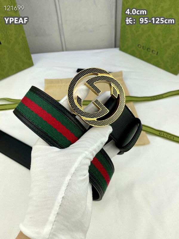 Gucci belt 40mmX95-125cm 8L (844)