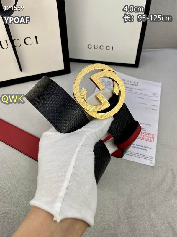 Gucci belt 40mmX95-125cm 8L (866)