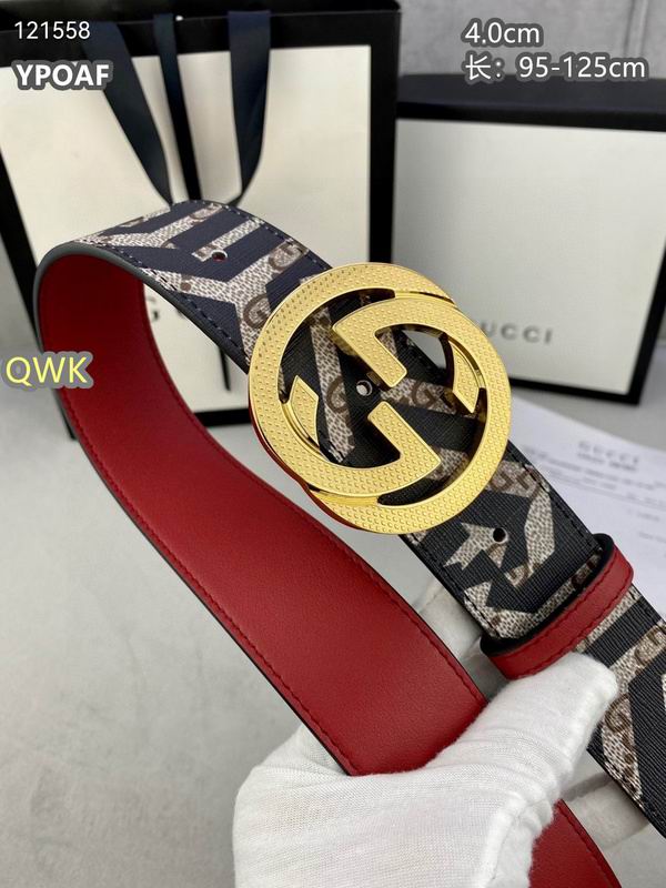 Gucci belt 40mmX95-125cm 8L (868)