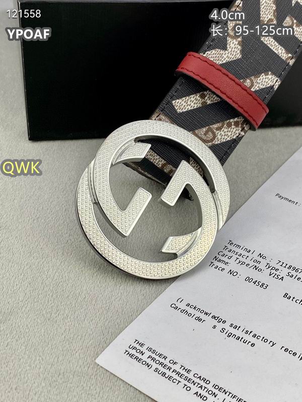 Gucci belt 40mmX95-125cm 8L (871)