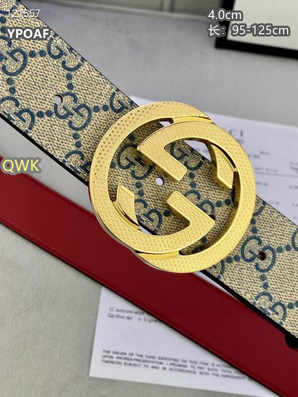 Gucci belt 40mmX95-125cm 8L (875)