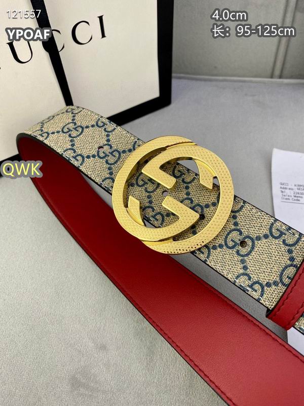 Gucci belt 40mmX95-125cm 8L (876)