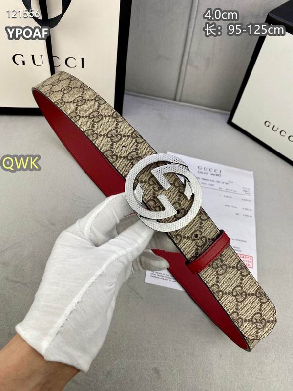 Gucci belt 40mmX95-125cm 8L (879)