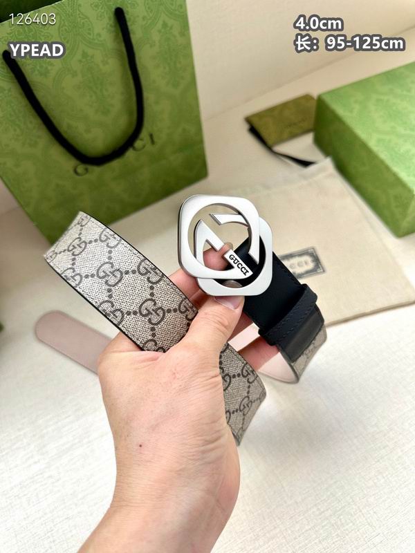 Gucci belt 40mmX95-125cm 8L (88)