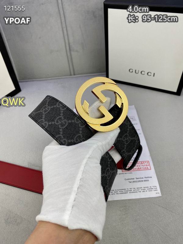 Gucci belt 40mmX95-125cm 8L (884)