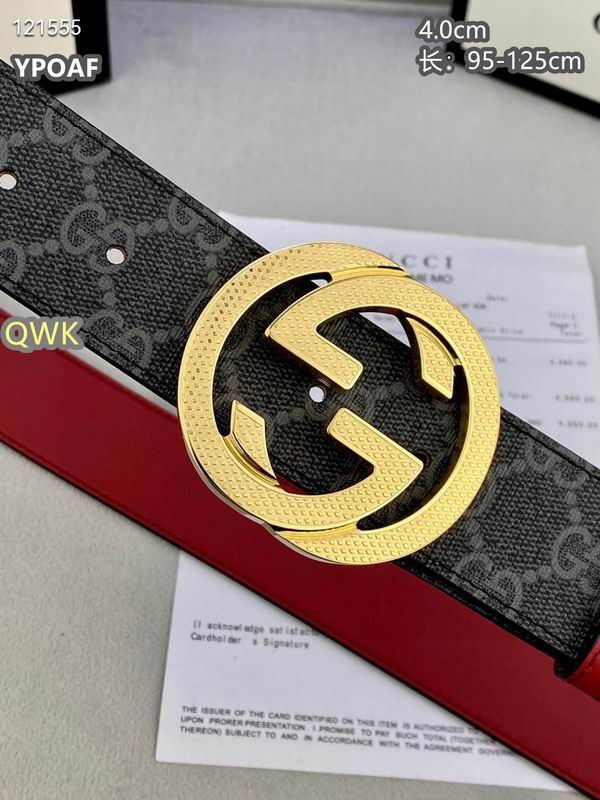Gucci belt 40mmX95-125cm 8L (885)