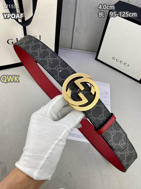 Gucci belt 40mmX95-125cm 8L (886)