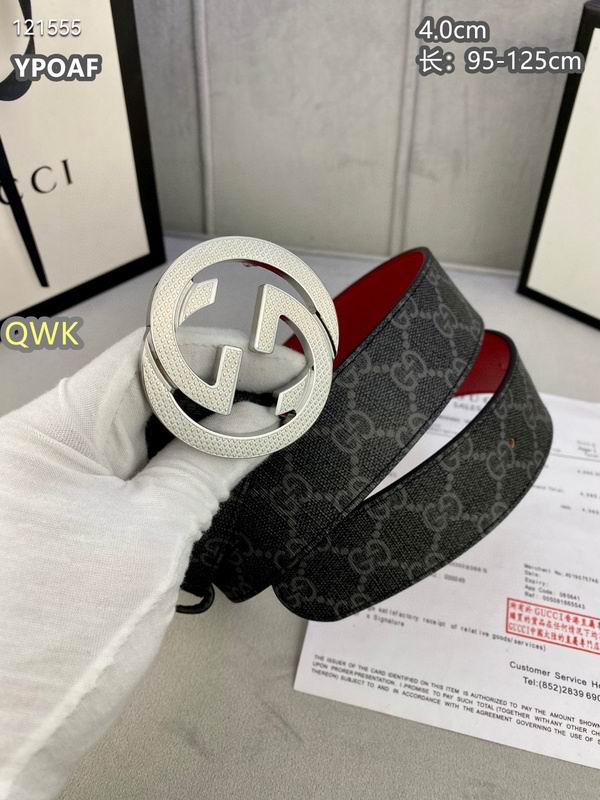 Gucci belt 40mmX95-125cm 8L (887)