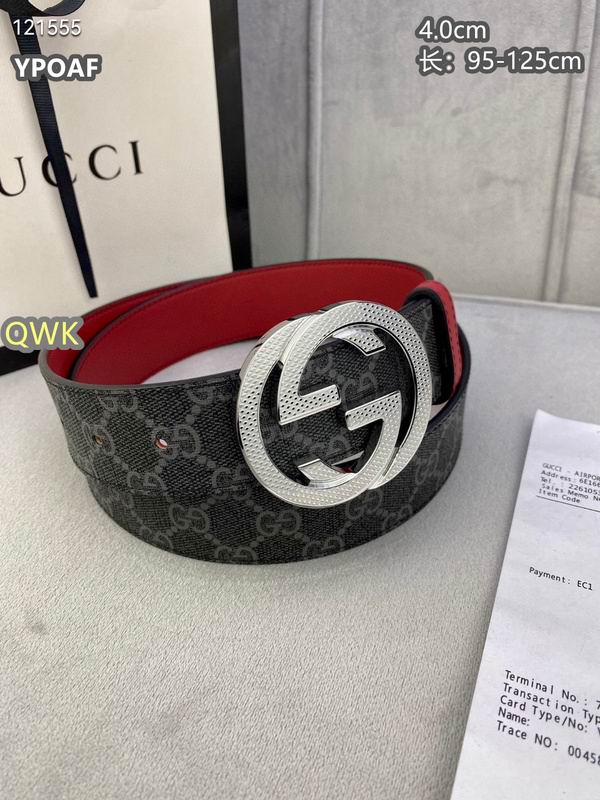 Gucci belt 40mmX95-125cm 8L (888)