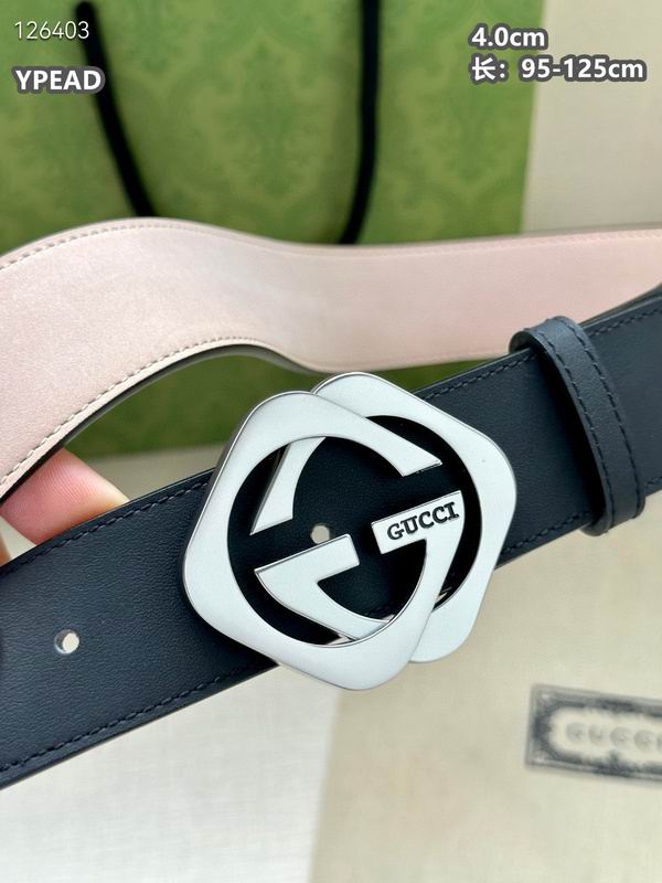 Gucci belt 40mmX95-125cm 8L (89)