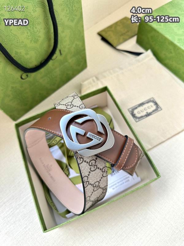 Gucci belt 40mmX95-125cm 8L (91)