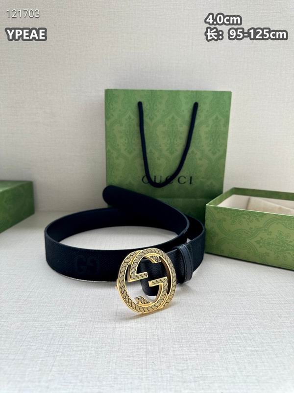 Gucci belt 40mmX95-125cm 8L (919)
