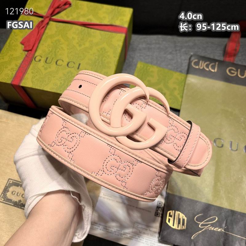 Gucci belt 40mmX95-125cm 8L (924)