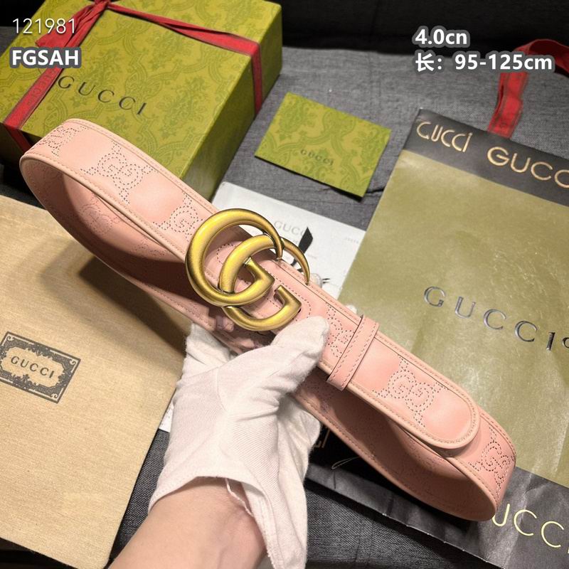 Gucci belt 40mmX95-125cm 8L (930)