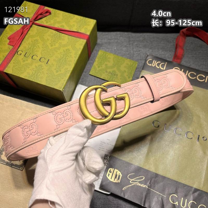 Gucci belt 40mmX95-125cm 8L (931)
