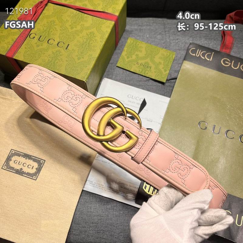 Gucci belt 40mmX95-125cm 8L (932)