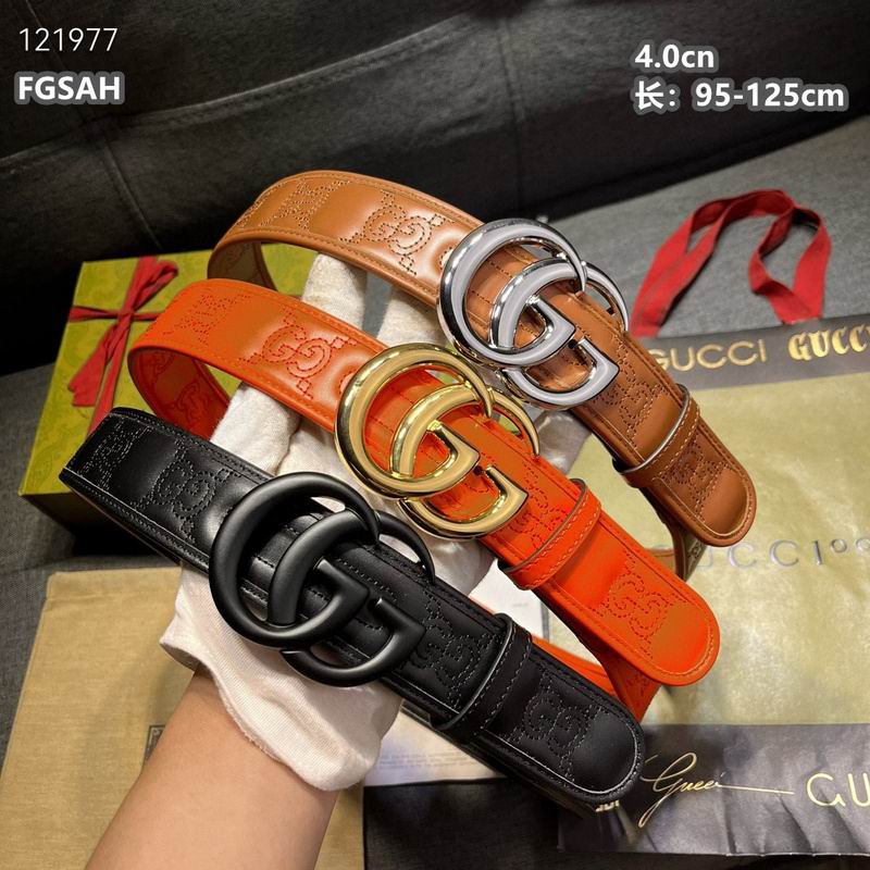 Gucci belt 40mmX95-125cm 8L (942)