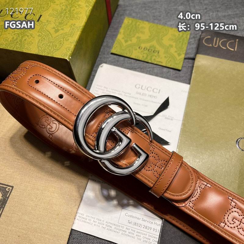 Gucci belt 40mmX95-125cm 8L (945)