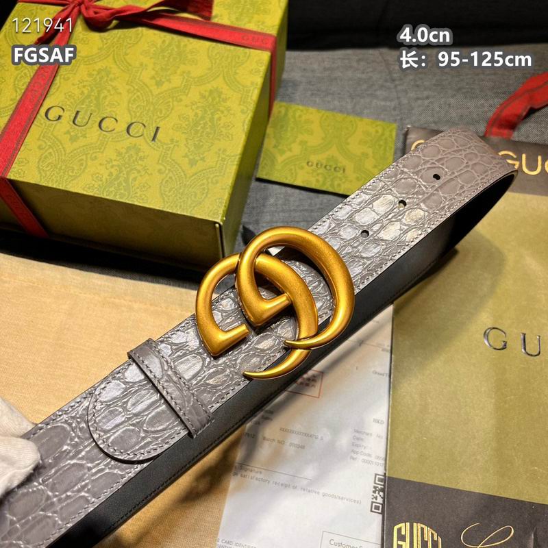 Gucci belt 40mmX95-125cm 8L (947)