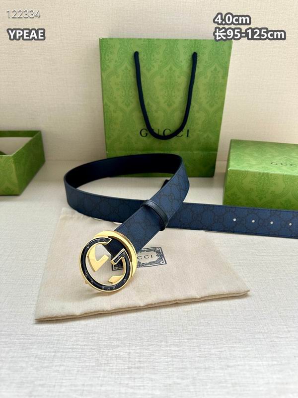 Gucci belt 40mmX95-125cm 8L (957)