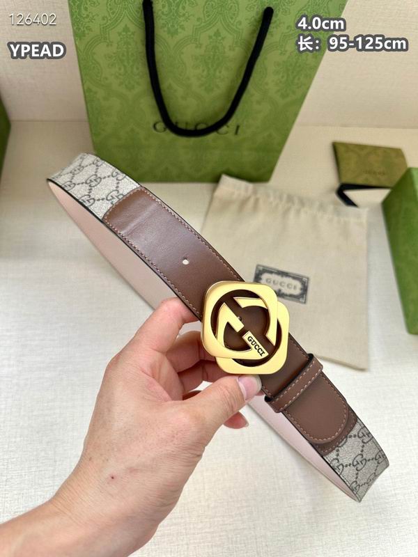 Gucci belt 40mmX95-125cm 8L (98)