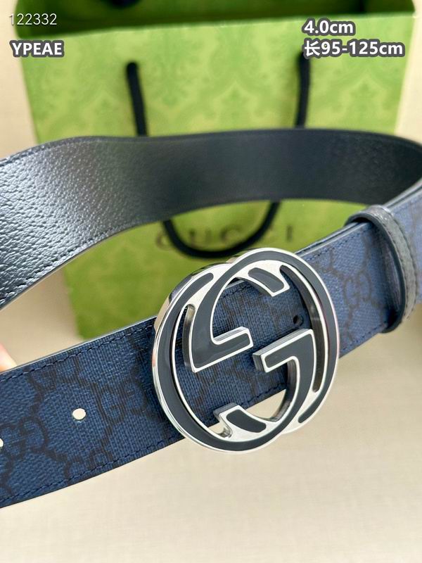 Gucci belt 40mmX95-125cm 8L (980)