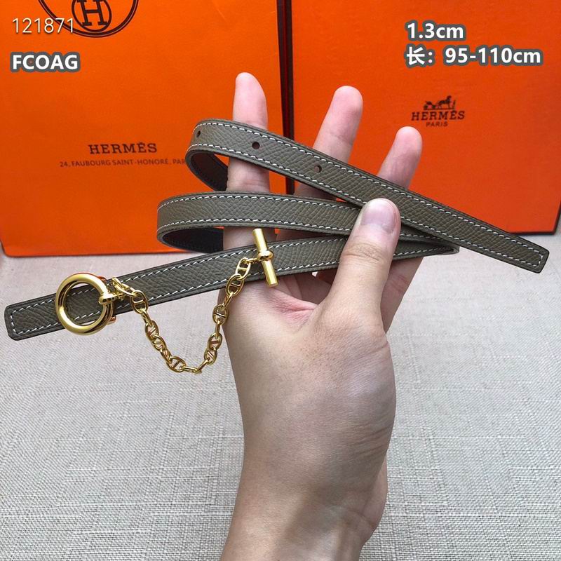 Hermes belt 13mmX95-110cm 8L (55)