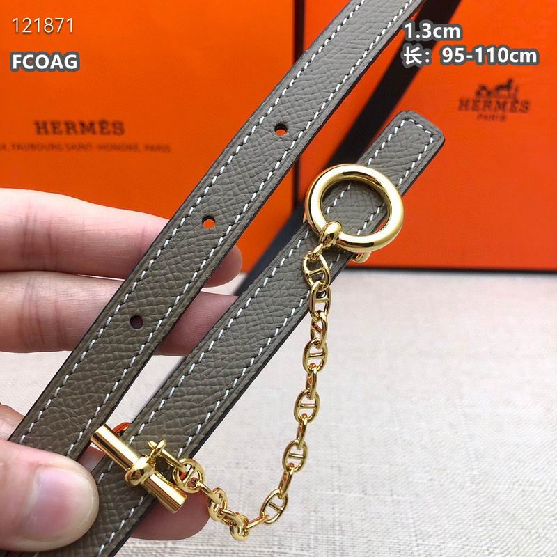 Hermes belt 13mmX95-110cm 8L (59)