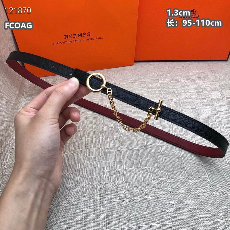 Hermes belt 13mmX95-110cm 8L (68)