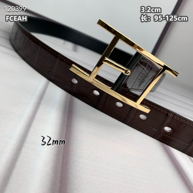 Hermes belt 32mmX95-125cm 8L (8)