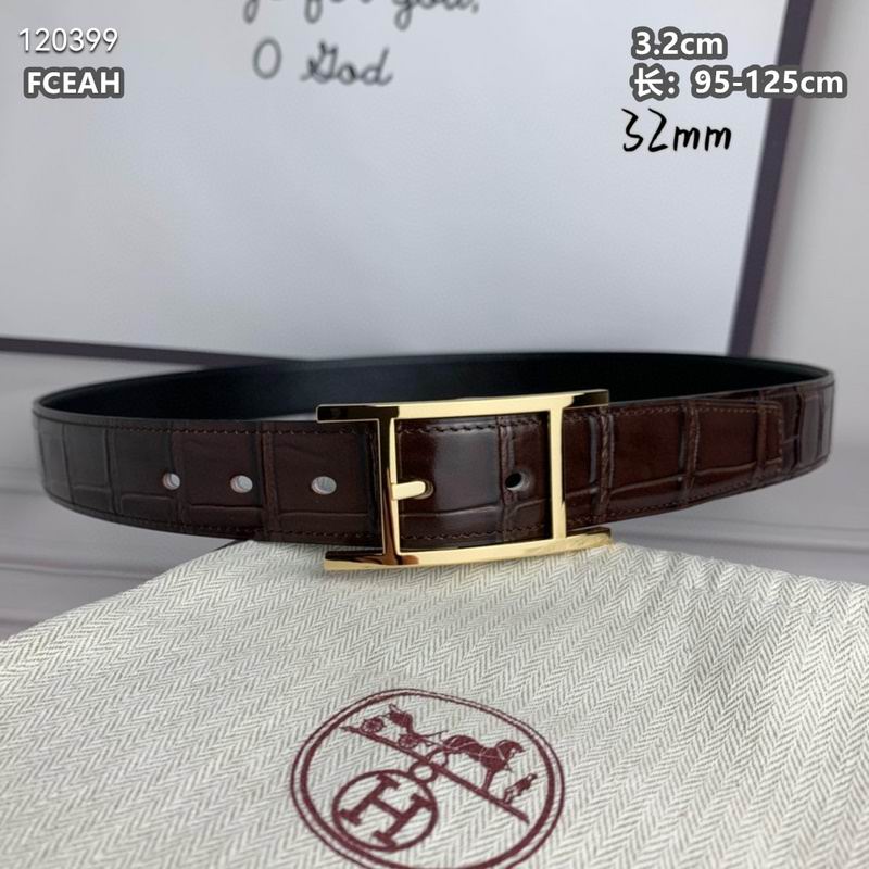 Hermes belt 32mmX95-125cm 8L (9)